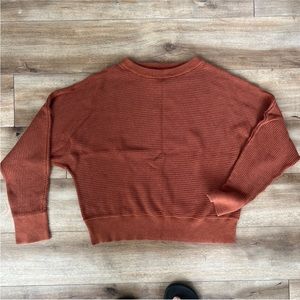 ✨3/$15✨ Rust Orange Knit Sweater